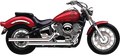 Cobra Dragster Exhaust for Yamaha V-Star 1100 (1999–2009) Chrome Pipe