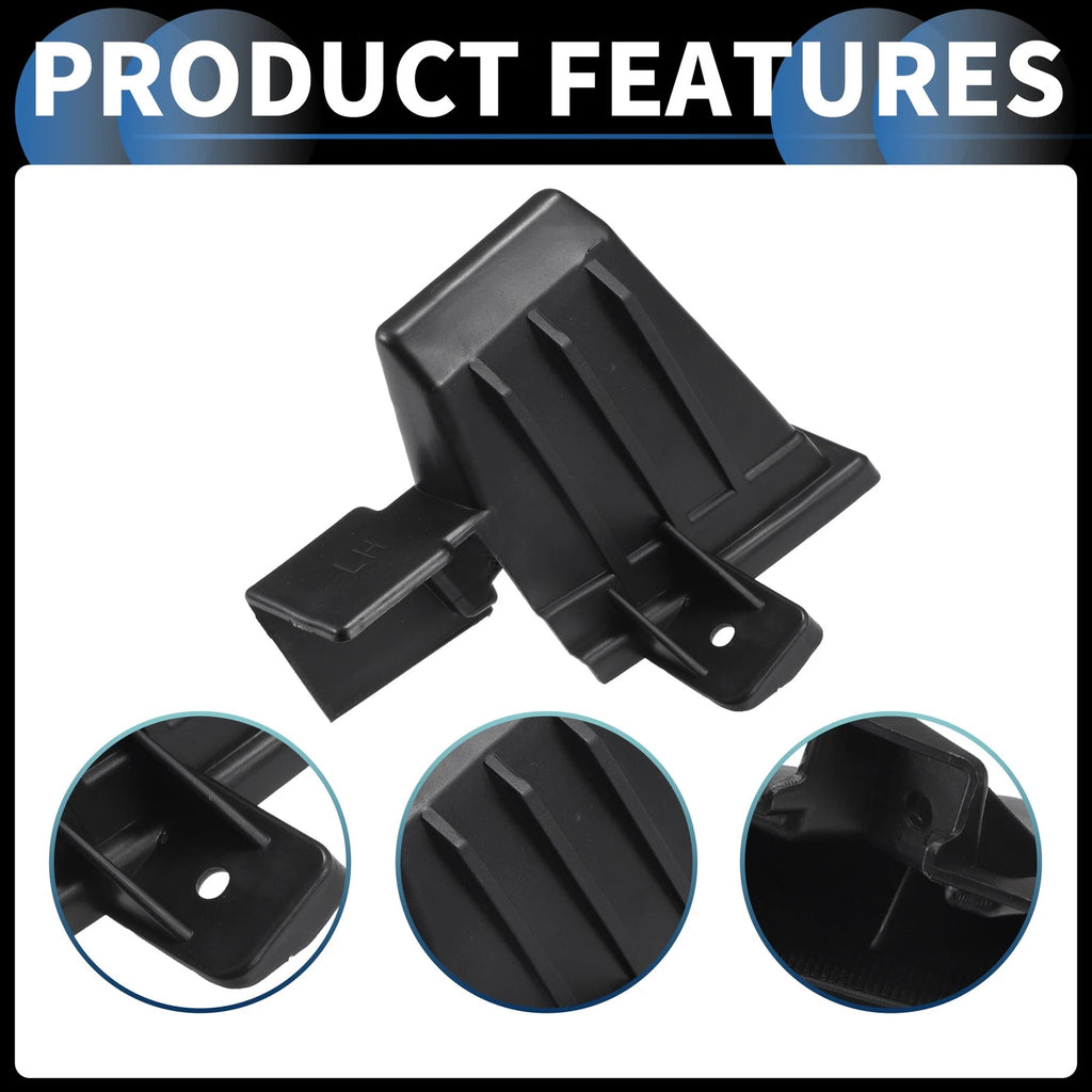 1 Pair Front Bumper Retainer Bracket No. 86556F2AA0 for Hyundai Elantra (2019–2020)