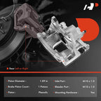 Rear Brake Caliper with Bracket for Jeep Wrangler (2007–2018)