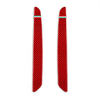 Red Door Sill Scuff Guard Plate Cover for Alfa Romeo Giulia (2015-2019)