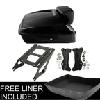 Chopped Trunk Mount Rack & Docking Kit for Harley Street Road Glide (2014–2023)