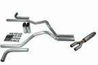 Dual Exhaust Kit for Chevy GMC 1500 Truck (2019–2025) - 2.5" Glasspack Side Exit