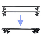 Complete Steel Roof Rack System for Ford Honda Chevy Hyundai