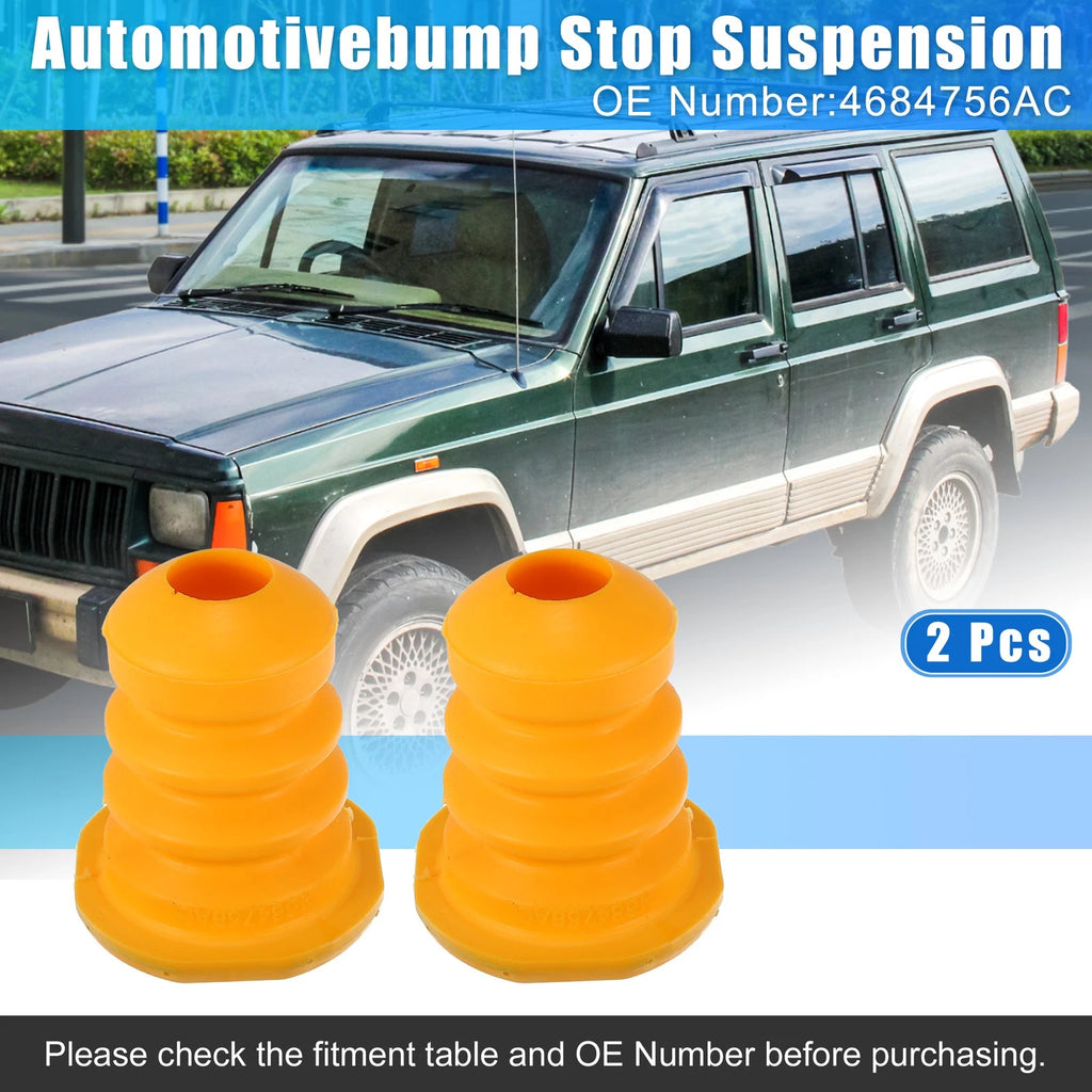 2X Rear Suspension Bump Stop for Dodge Caravan (1996–2007) 4684756AC
