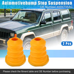 2X Rear Suspension Bump Stop for Dodge Caravan (1996–2007) 4684756AC