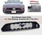 Front Bumper Upper Grille for Ford Mustang (2018–2023) JR3Z-8200-AD