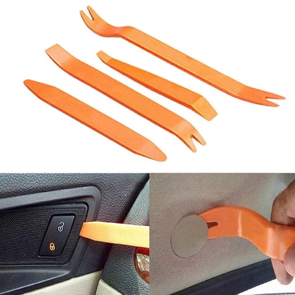 Set of 4 Car Interior Removal Tools for Automotive (Universal)