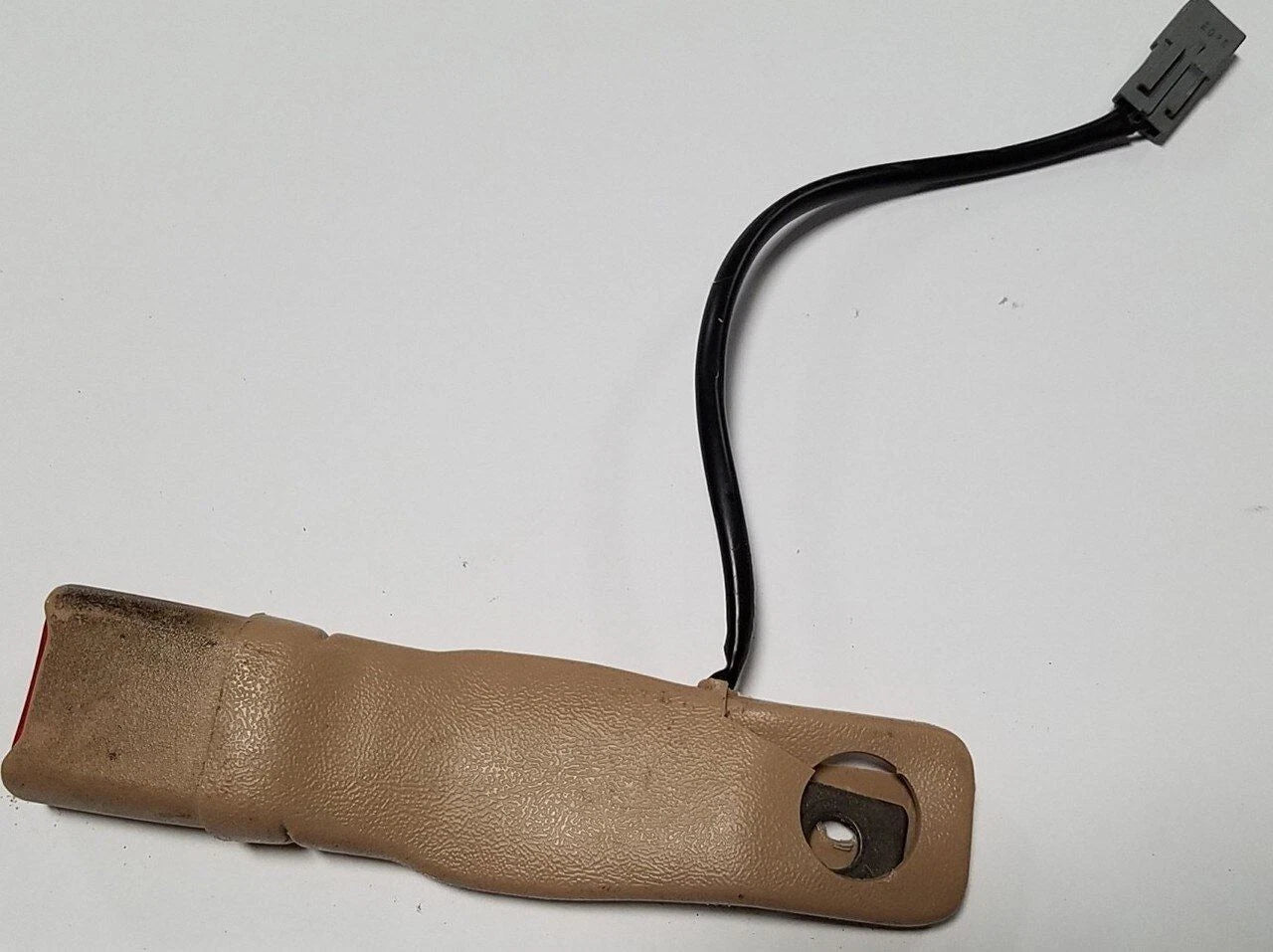 Seat Base Lap Belt Clip LH for Thunderbird Cougar (1997) - Prairie Tan