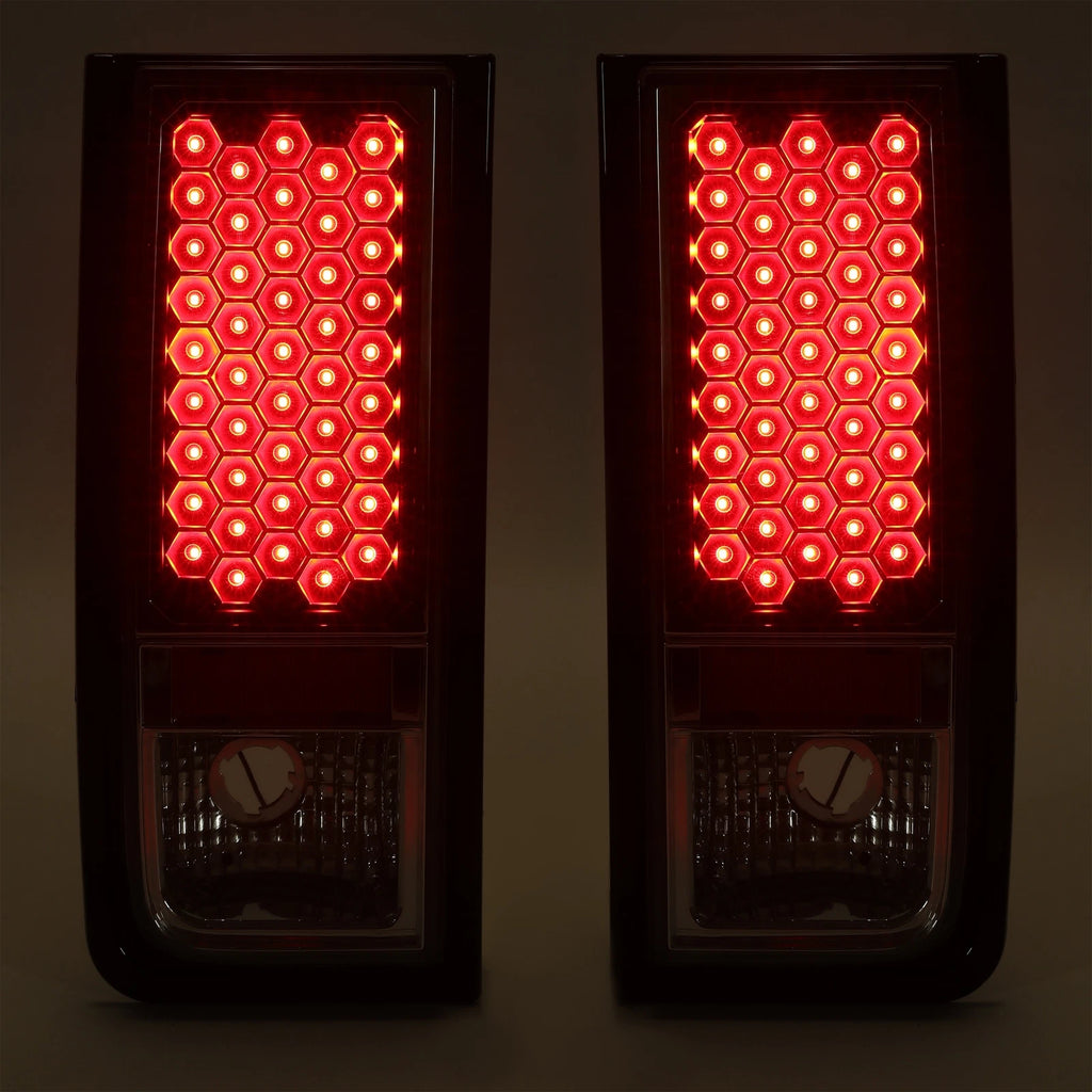 Full LED Tail Lights Pair for Hummer H2 (2003–2009)