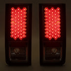 Full LED Tail Lights Pair for Hummer H2 (2003–2009)