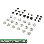 Bumper Filler Hardware Screw Install Kit for Buick Regal (1981–1987)