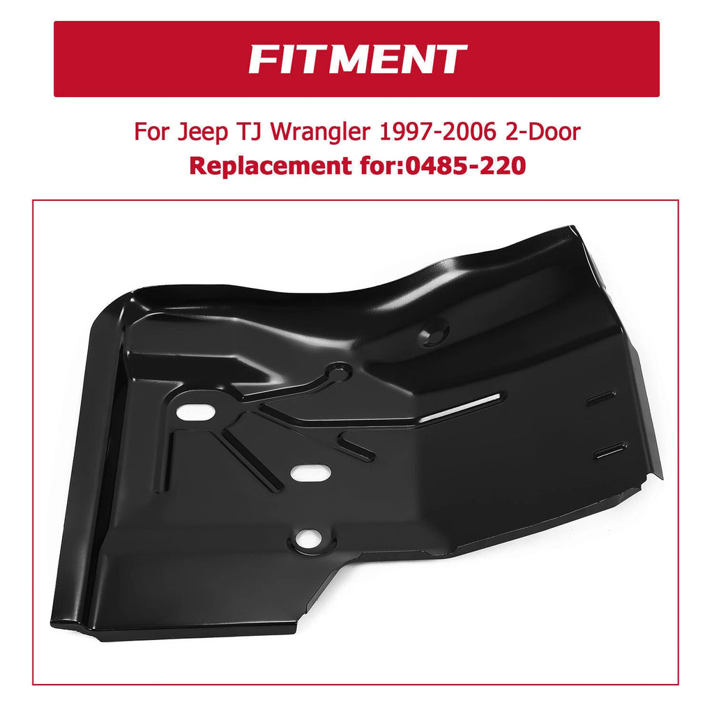 Passenger Side Front Floor Pan for Jeep Wrangler TJ (1997–2006) #0485-220