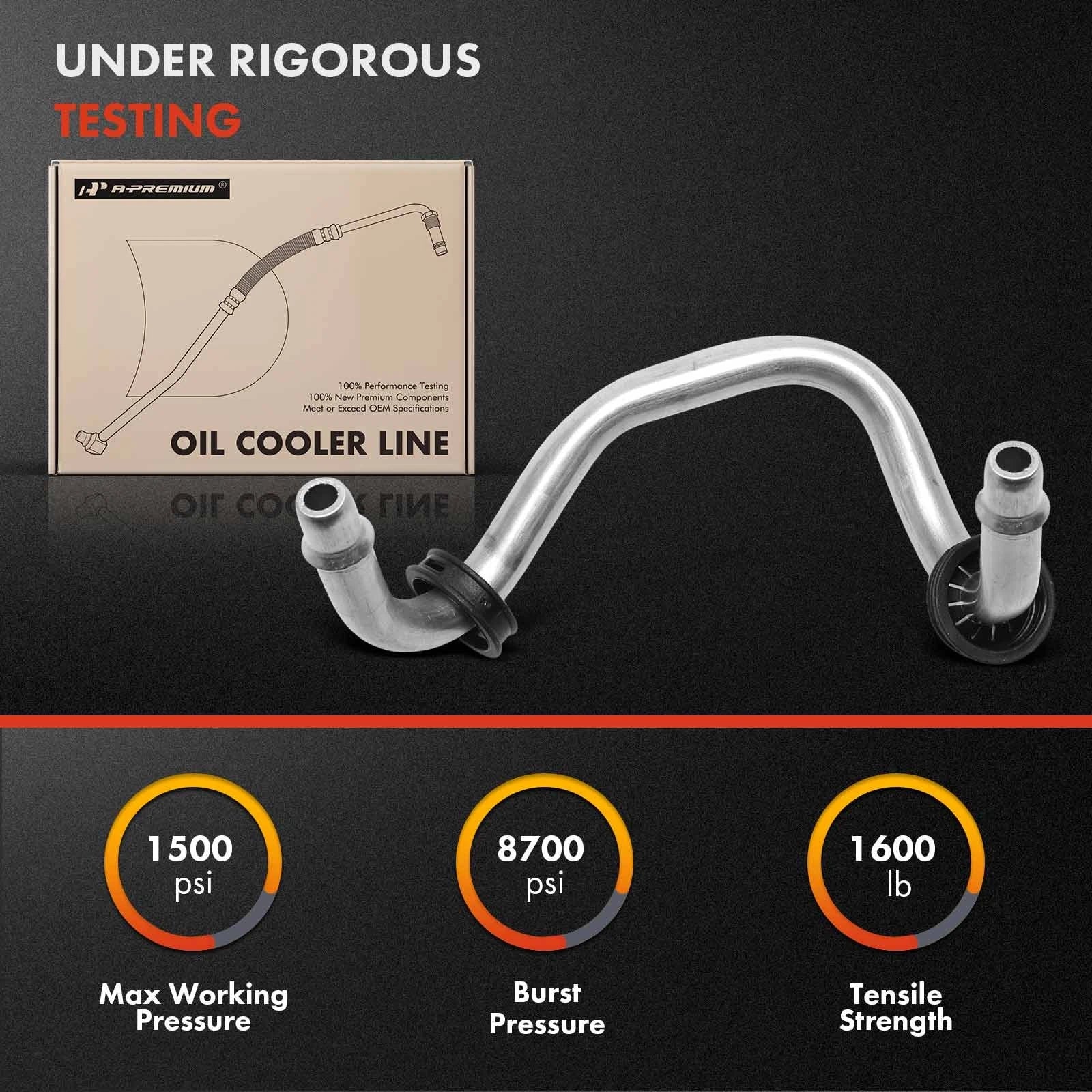Auxiliary Inlet Transmission Oil Cooler Line for Buick Encore (2013–2021)