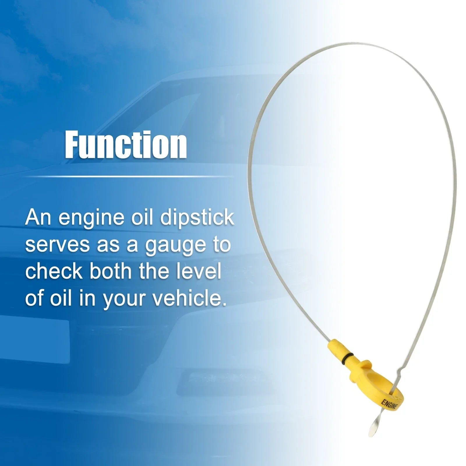 Engine Oil Level Indicator Dipstick for Chrysler Town & Country (2008-2016)