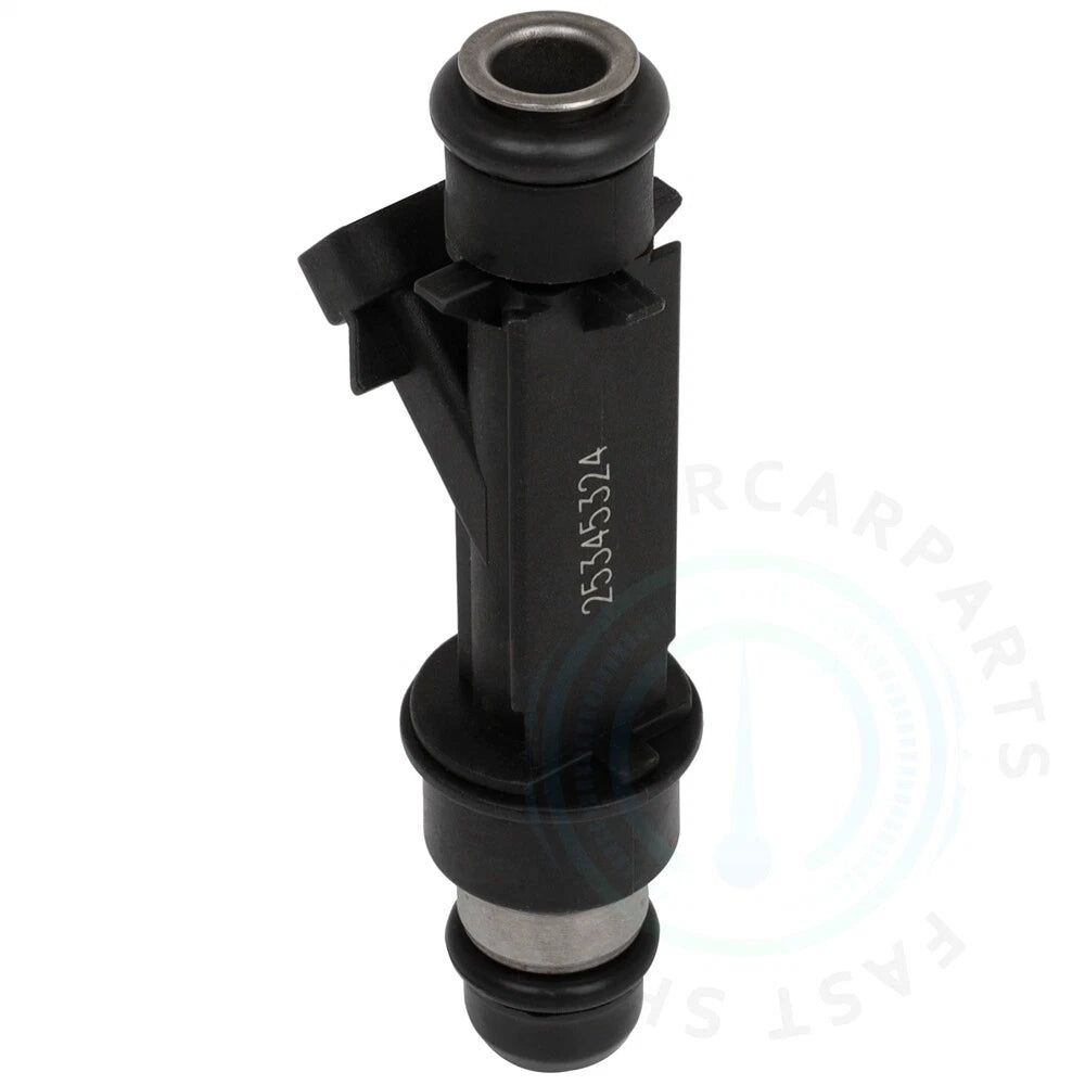Set of 6 Black Fuel Injectors for Chevrolet Colorado (2004–2007)