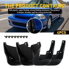 Set of 4 Mud Flaps Splash Guards for Honda Civic Sedan (1996–2000)