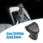Gear Shifting Knob Cover for Kia Soul (2020–2023) Carbon Fiber Pattern 718844345873