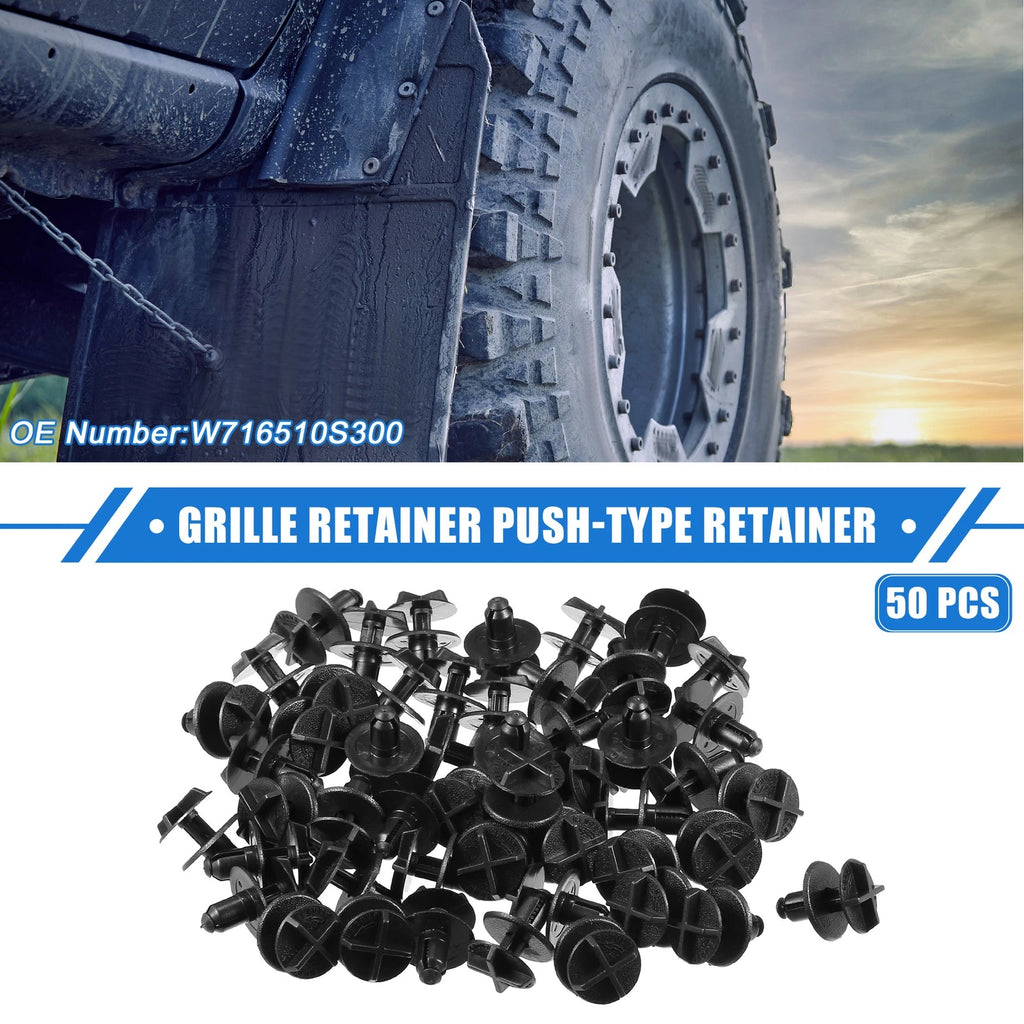 50 Pcs Grille Retainer Clips for Ford Explorer (2020–2023)