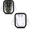 Set of 2 White LED License Plate Tag Lights for Suburban Yukon Tahoe Escalade (2007–2014)