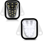 Set of 2 White LED License Plate Tag Lights for Suburban Yukon Tahoe Escalade (2007–2014)