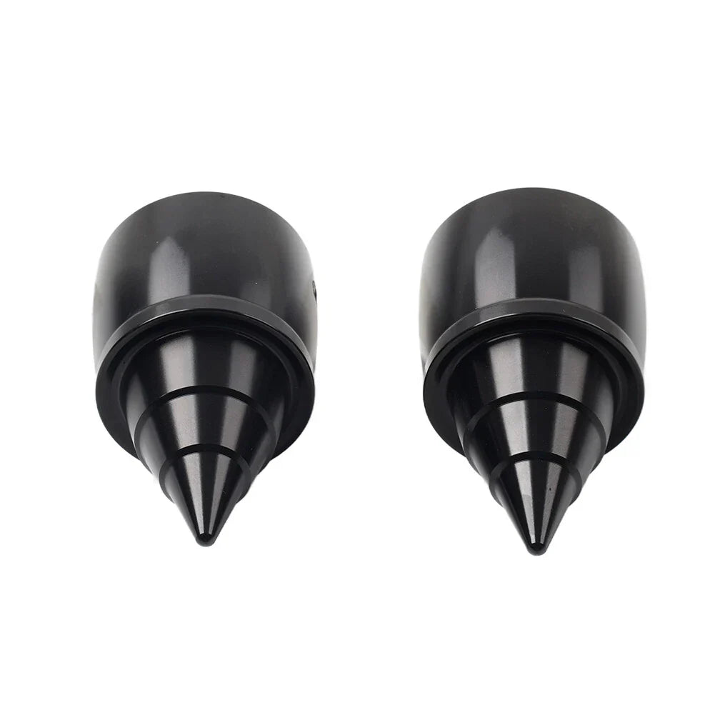 Front Axle Nut Caps for Harley Touring Road Street Glide Softail Sportster