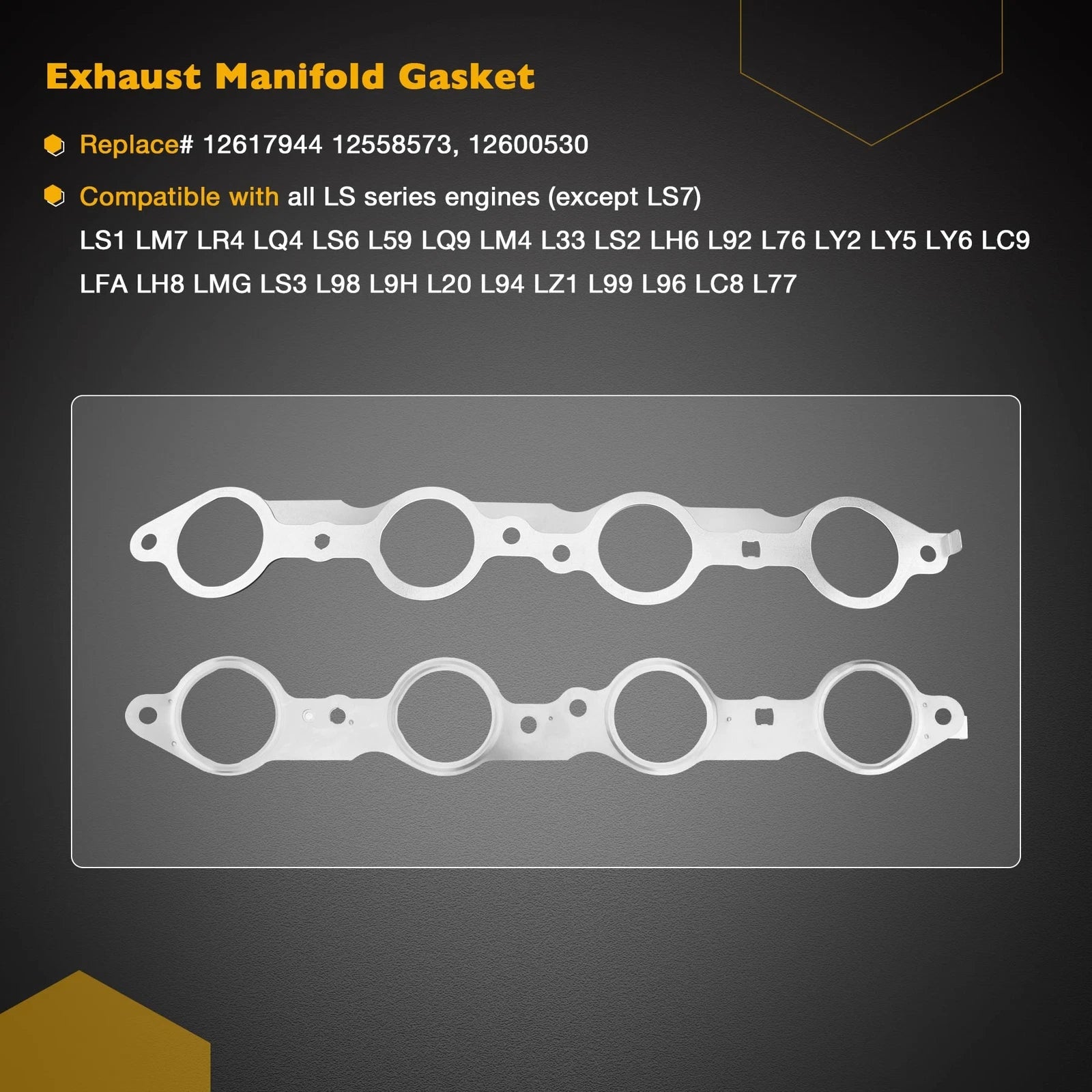 Gasket Set for GM Chevy LS1 LS6 LQ4 LQ9 (1999–2010)