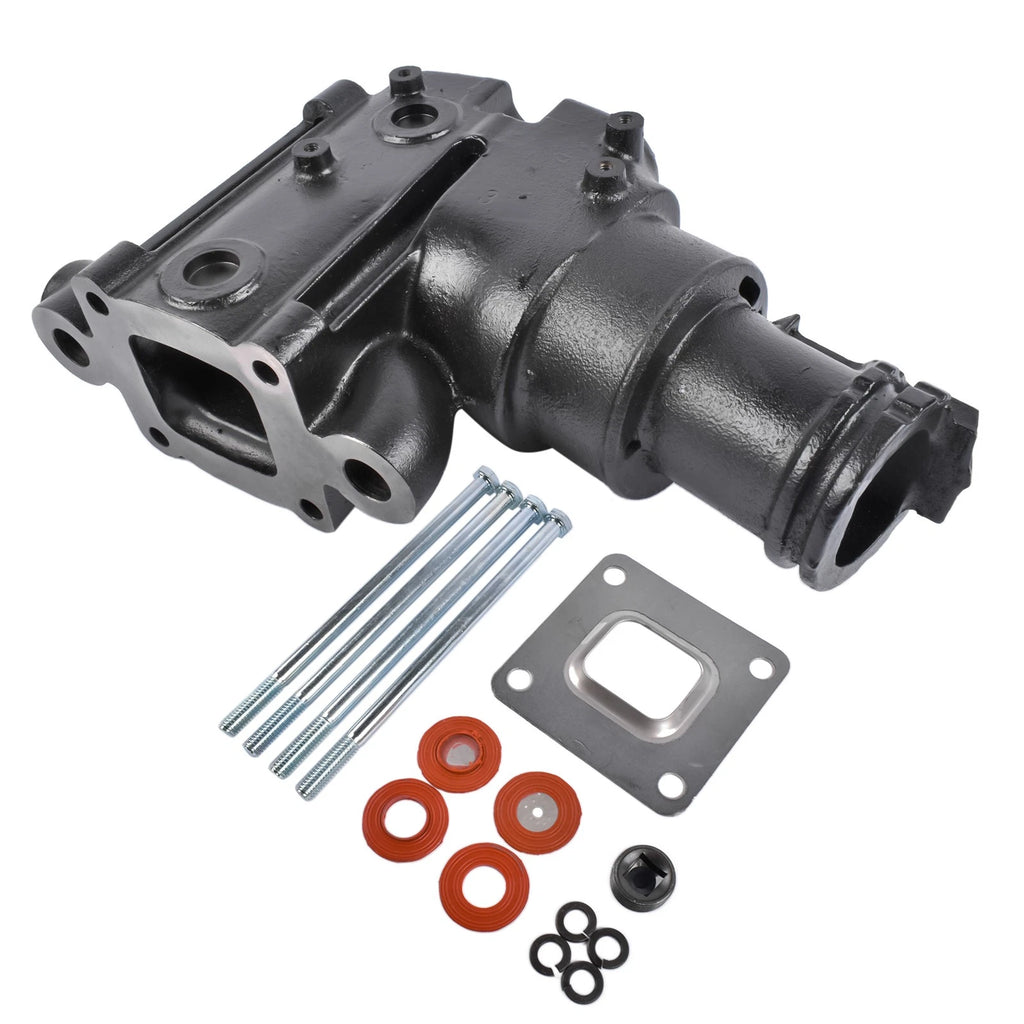 14 Degree Down Angle Dry Joint Elbow Riser for Mercruiser V6 & V8 (#864591T02)