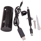 Airbrush Air Compressor Kit with 0.3mm Nozzle Spray Gun