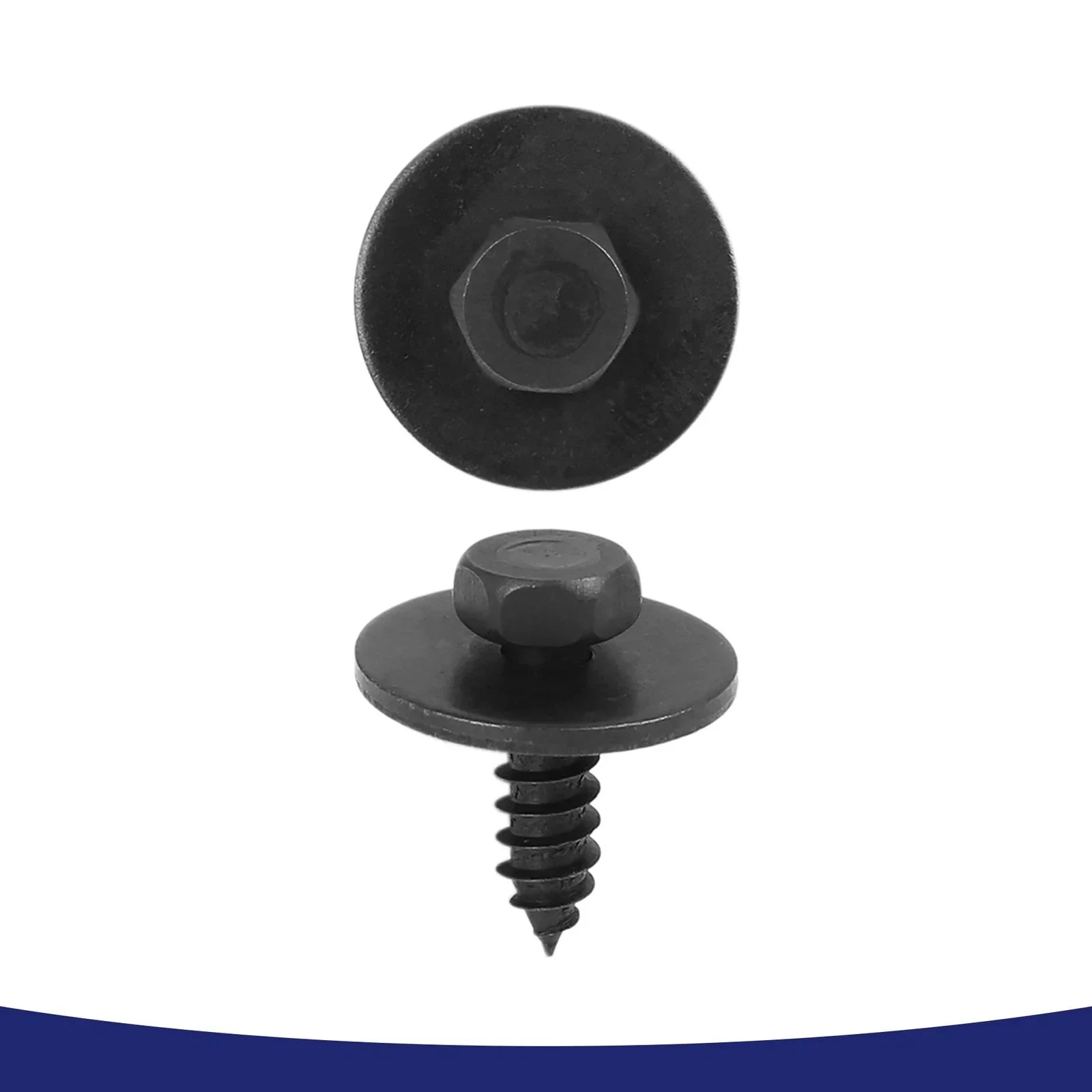 Hex Head Metal Screws with Washer for BMW E46 E60 E90 10 x