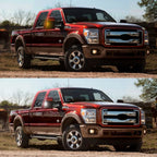 LED Side Mirror Marker Lights for Ford F250 F350 F450 F550 Super Duty (2008–2016)