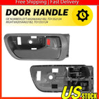 Inside Door Handle Set for Toyota Camry (2002–2006) Gray