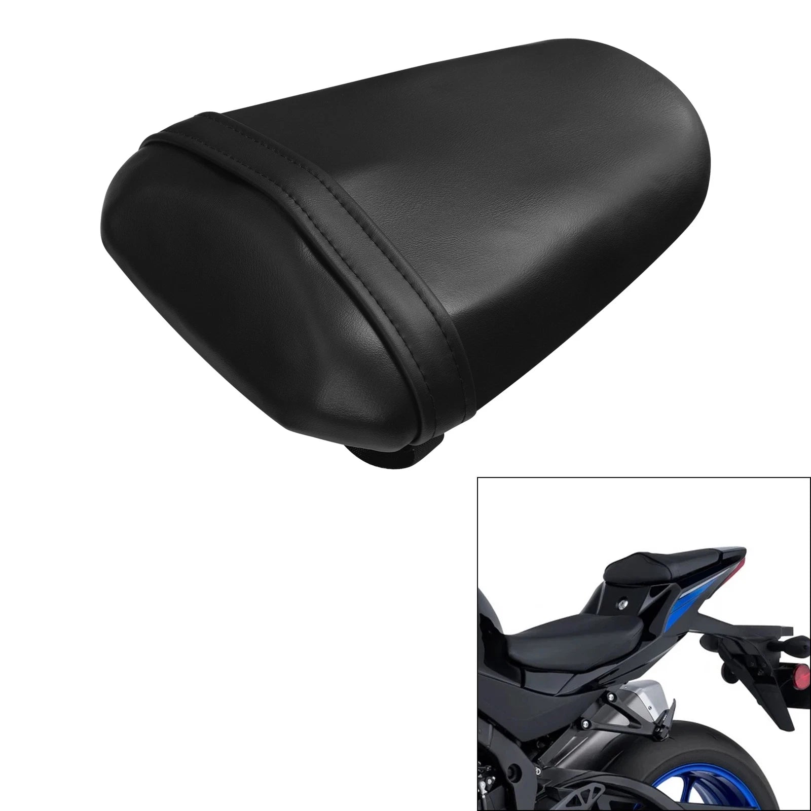 Rear Pillion Passenger Seat Cushion for Suzuki GSXR1000 (2017–2024)