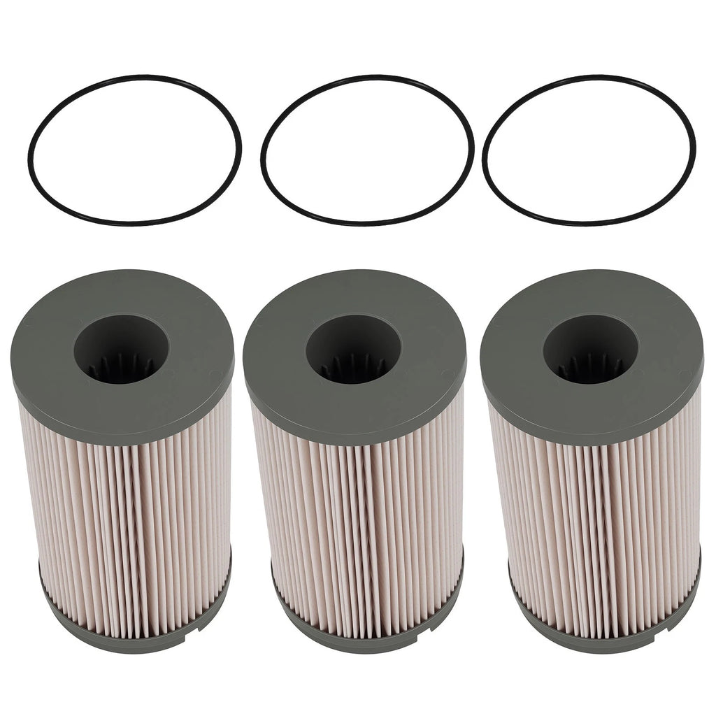 3 Pack Fuel Filter for Cummins MX11 MX13 (2015–2017) FS20172 K37-1029 K37-1012