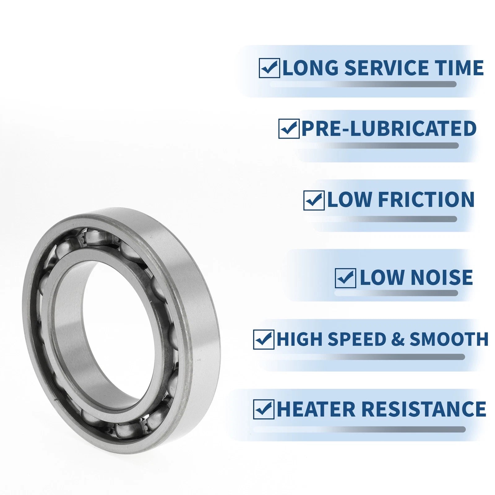 Deep Groove Ball Bearing 55x90x18mm for Scooter Skateboard (P0)