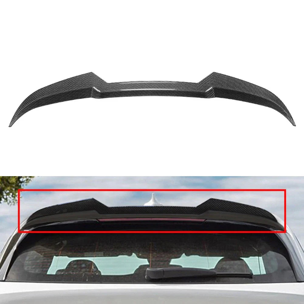 Carbon Look Rear Window Spoiler for BMW 1 Series F40 M Sport (2019-2024)