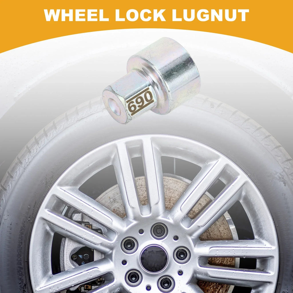 Wheel Lock Lug Nut Removal Key Socket for BMW MINI COOPER