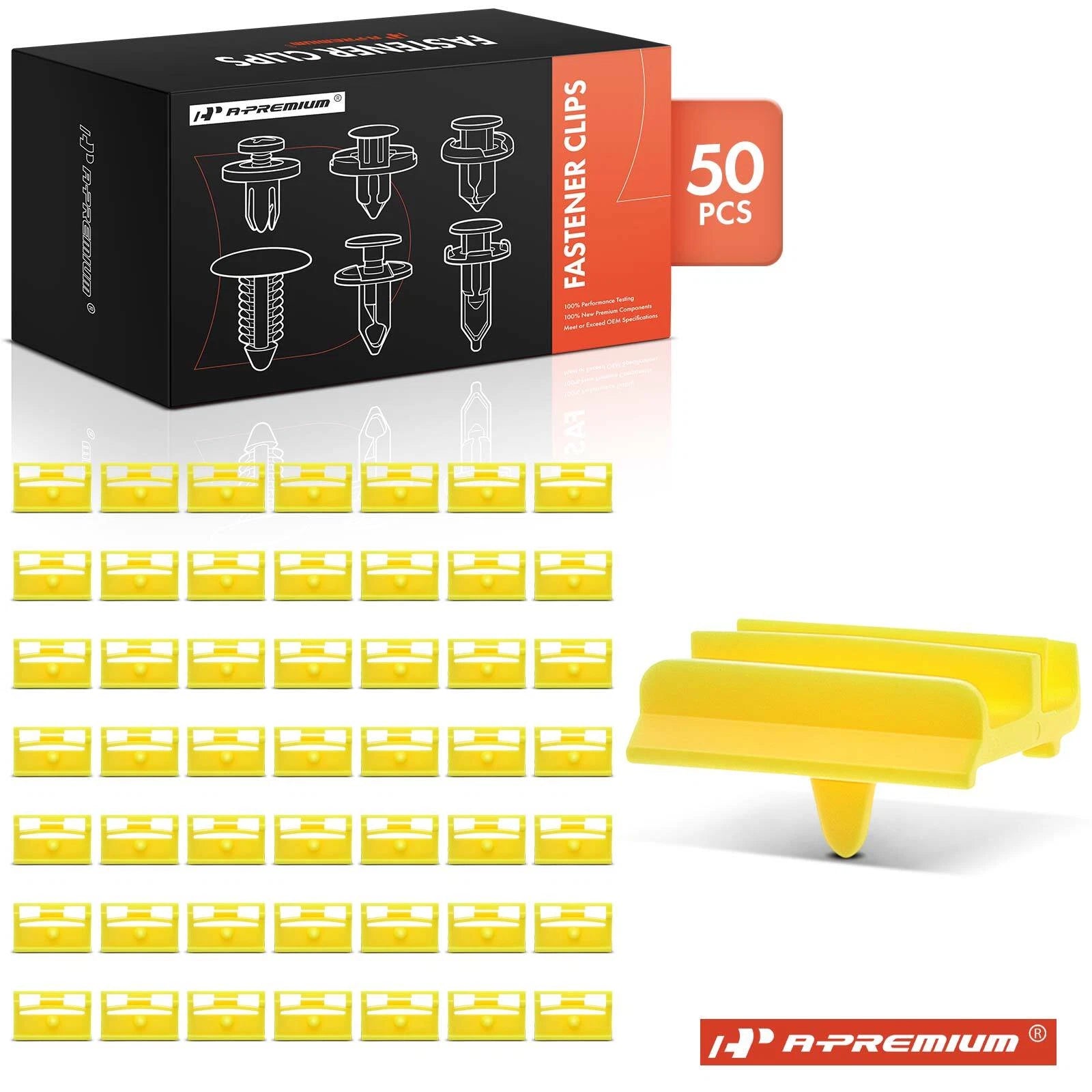 50Pcs Nylon Rocker Molding Clips for BMW 3 Series (E90–E93)
