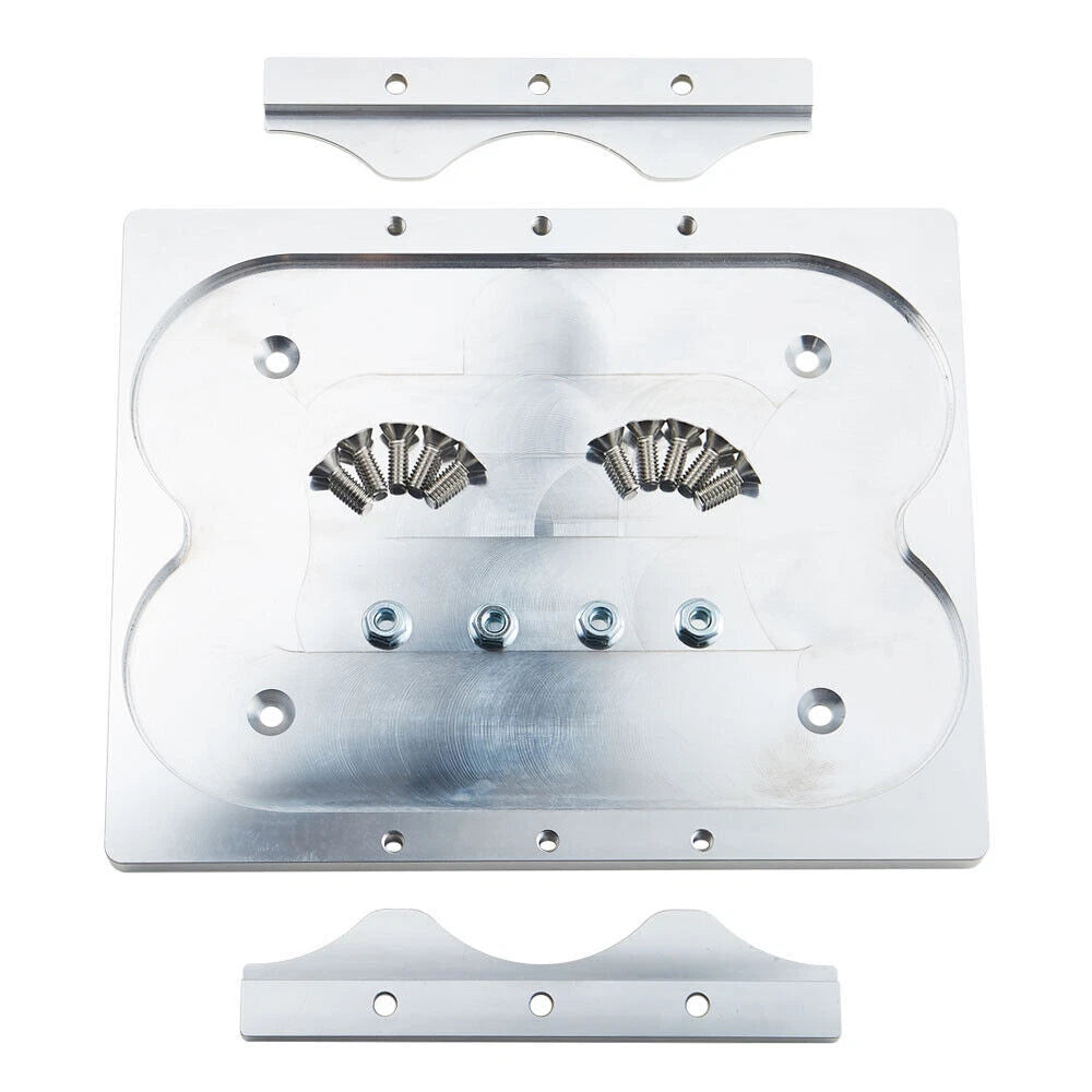 Aluminum Battery Bracket Relocation Hold Down Tray Kit for Optima 34/78