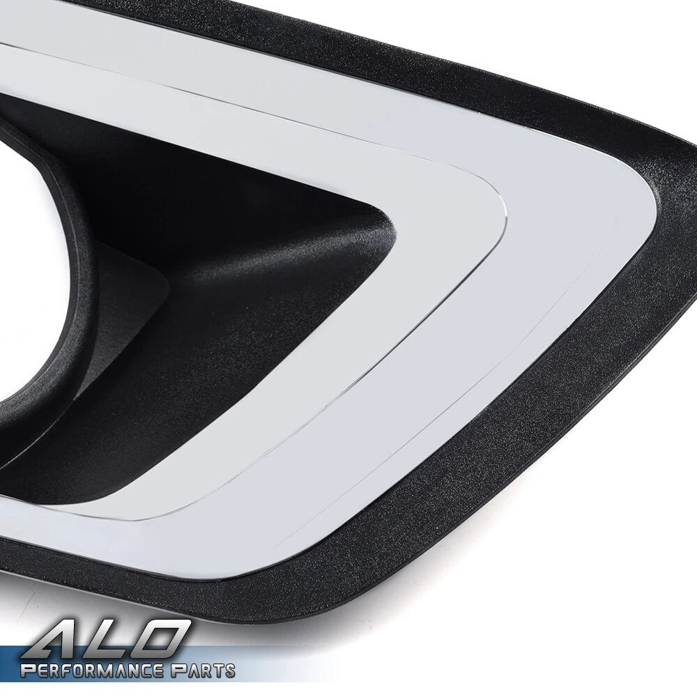 Clear Lens Fog Lights with Chrome Trim for Chevy Colorado (2015–2020)