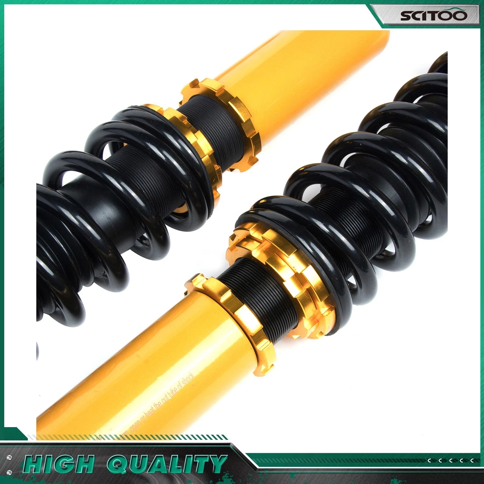 Set of 4 Coilovers for Honda CR-V (1996–2001) - Adjustable Height Shocks