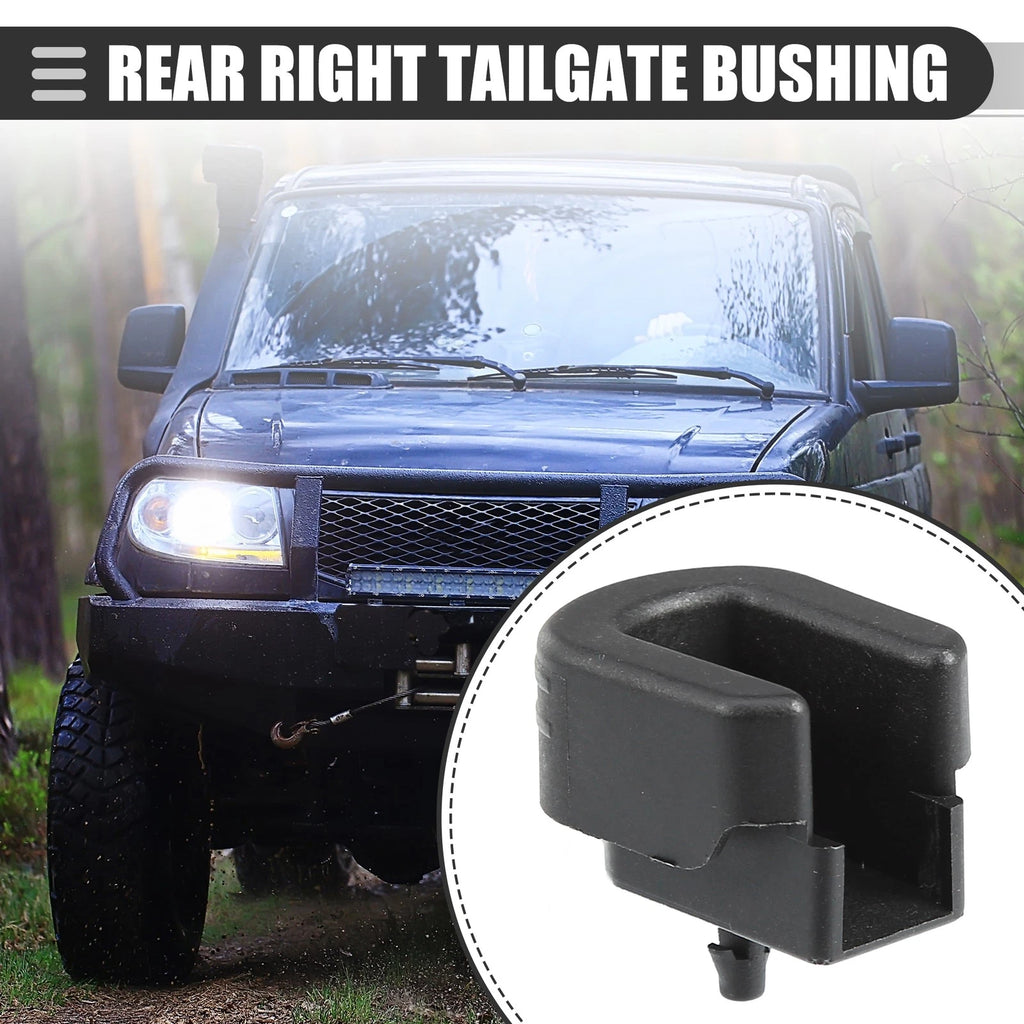 Rear Tailgate Bushing for Chevy Silverado (2014–2023) 22966936 84331136 Black