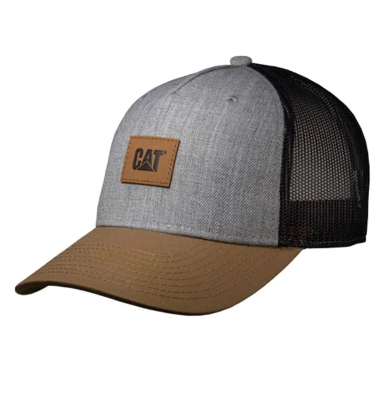 Caterpillar Classic Grey Wool Cap for Equipment