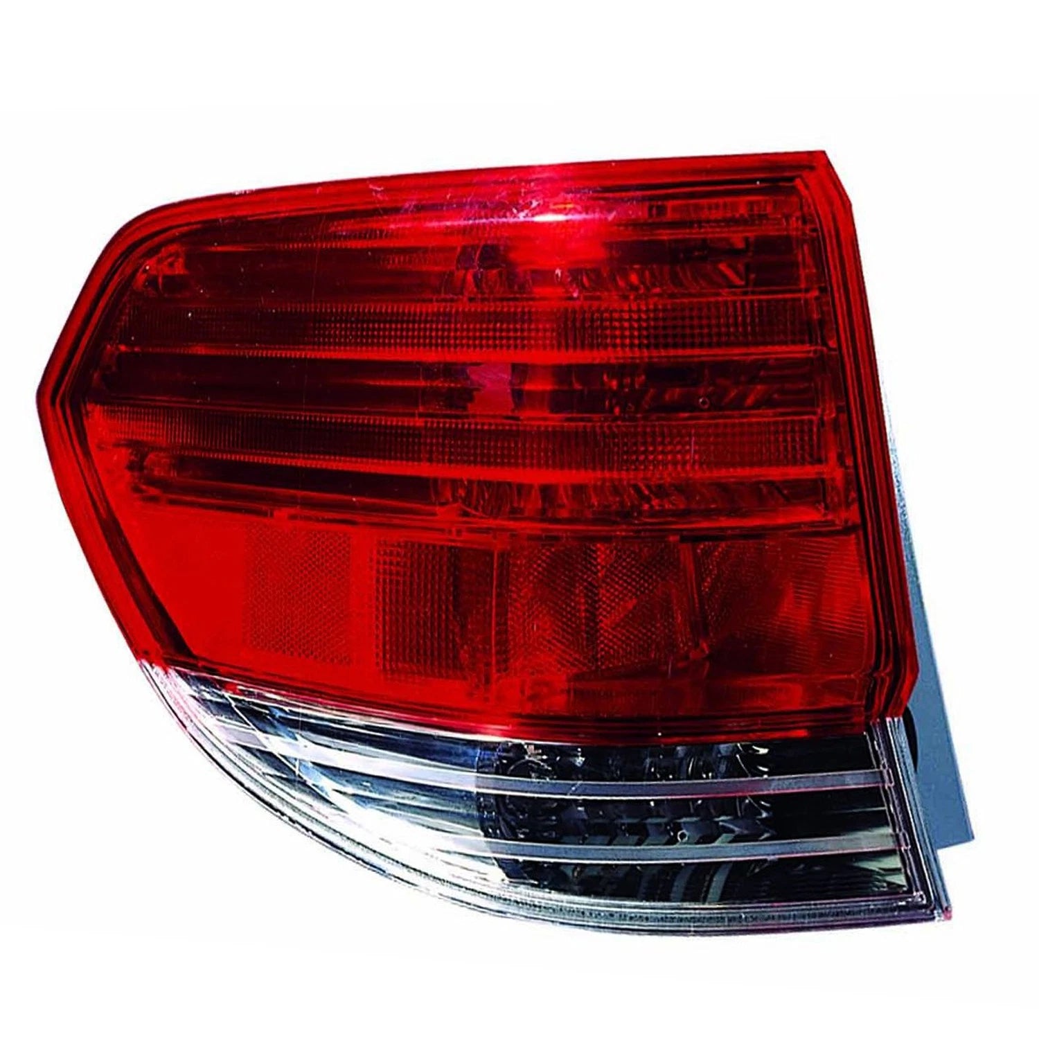 Replacement Driver Side Outer Tail Light Lens Housing for 2008-2010 Honda Odyssey