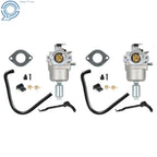 2 Pack Carburetor Kit for Nikki 21B000 Intek 14-20 HP Engine