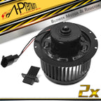 2X HVAC Heater Blower Motor & Resistor Kit for Ford Explorer (2002–2010)