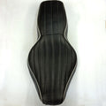 Custom Driver Passenger 2-Up Vertical Stripes Seat for Harley FLHR (1997–2006)