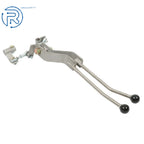 Stainless Twin-Stick Shifter W/Boot for GM Transfer Case NP205GM8 NP-205