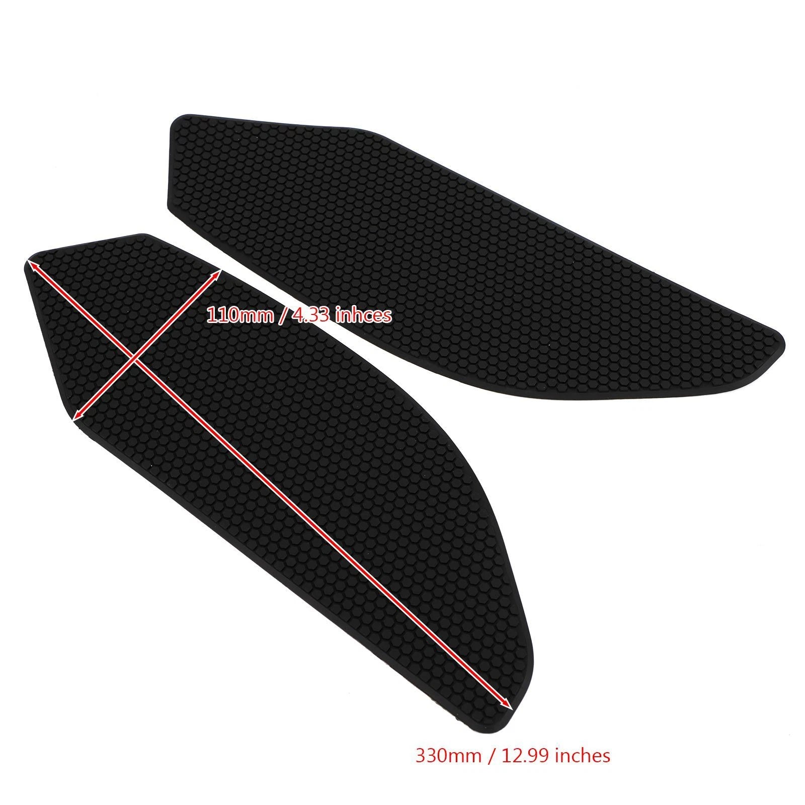 Tank Pads Traction Grips Protector for Suzuki GSX-S 1000/F (2014–2019)
