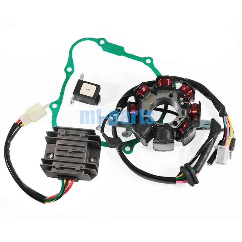 Stator, Regulator Rectifier, Gasket for Honda XR200R XR200RR NX200 (1994–2001)