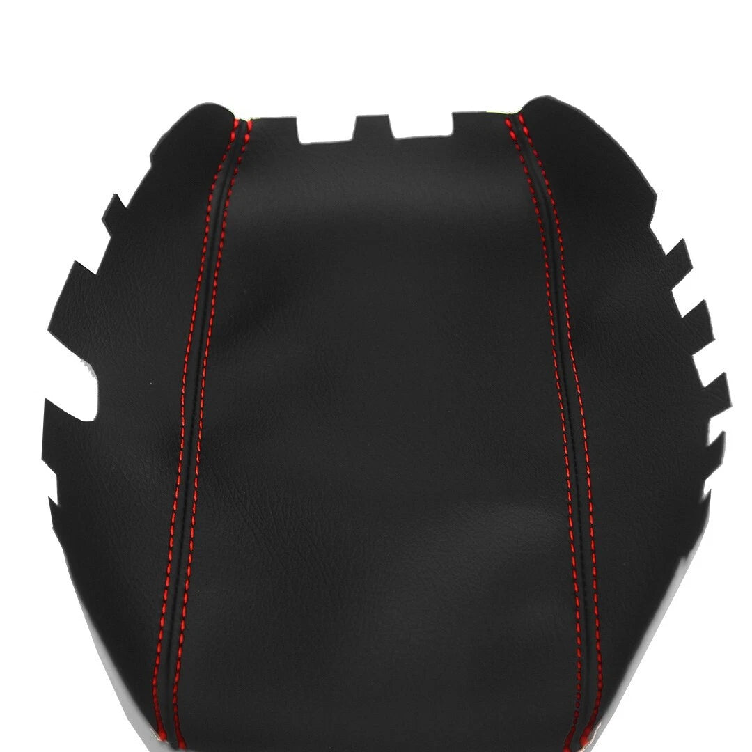 Console Lid Armrest Cover for Mazda Miata MX5 (1999–2005) Red Stitch